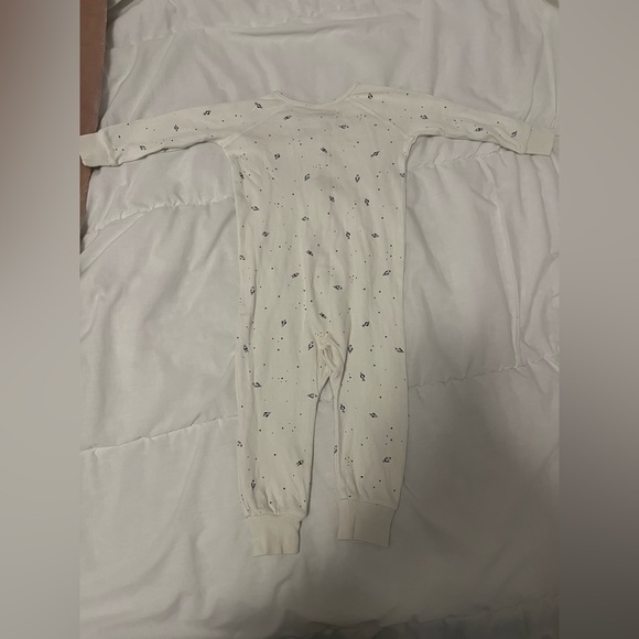 Pehr Organic Rocket Man Cotton Sleeper Pajamas Onesie - Picture 6 of 6